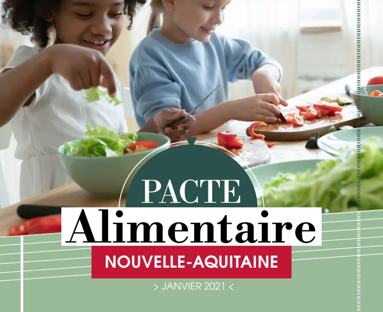Image de couverture du Pacte Alimentaire Nouvelle-Aquitaine 2021-2025