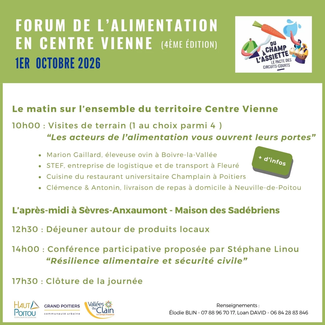 Forum alimentation centre vienne 2026